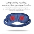 Usb Heated Eye Mask, Men's and Women's Hot Compress Eye Mask with Timer