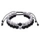 thumbnail image 1 of ShiYe toys store Pulsera de howlita Pulsera de ágata negra mate Pulsera para parejas Pulsera de distancia Pulsera de cuentas de energía para el regalo del día de San Valentín, 1 of 5