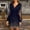 bleu, variante sur pstuiky Robes pour Femmes, Mode Femmes Décontractée Aguichant Fesses Couture Dentelle Impression Manches Longues Robe Passe-Partout Robes de Soirée Liquidation