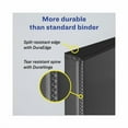 thumbnail image 5 of Heavy-Duty View Binder With Durahinge And Locking One Touch Ezd Rings, 3 Rings, 4" Capacity, 11 X 8.5, Black | Bundle of 5 Each, 5 of 7