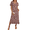 Brown White Floral SF118, variant on Maxi Sundresses for Women Summer Casual V Neck Boho Flowy Aline Short Sleeve Loose Floral Shift Dresses with Pocket Long Split Dress Beach Cover Up