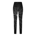 thumbnail image 5 of DDAPJ pyju 2024 Clearance Women Halloween Print Leggings,High Waist Ankle Elastic Tights Pumpkin Ghost Skull Graphic Workout Leggings Yoga Tights, 5 of 6