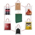 thumbnail image 5 of CUITING Red Gift Bags Red Small Kraft Paper Bags with Handles for Gift Giving ( Red  5 x 3.1 x 8.2 in  25 CT), 5 of 9