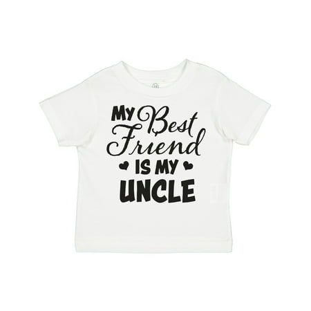 

Inktastic My Best Friend is My Uncle with Hearts Boys or Girls Toddler T-Shirt