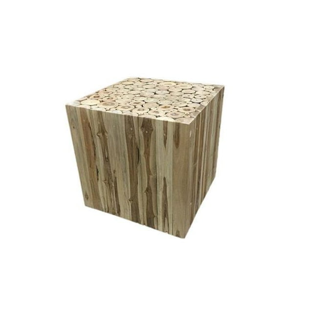Benzara ETD-EN32181 Décoration de Racine Carrée Intrigue, Marron