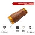 thumbnail image 5 of Reel Grip Solid Wood Universal DIY Fishing Reel Accessories Knob Replacement Kit Accessories B,1 x Fishing reel 2 x Bearing 2 x Gasket 1 x White gasket 1 x Grip cover, 5 of 6