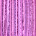 thumbnail image 1 of Ahgly Company Indoor Square Abstract Purple Modern Area Rugs, 7' Square, 1 of 4