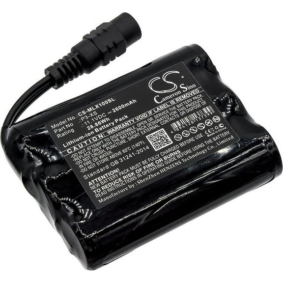Replacement Battery for Minelab Sovereign XS,PN:P3-XS,2600mAh