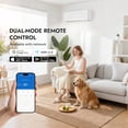 thumbnail image 2 of Cozeware 18000 BTU Mini Split AC & Heat Pump 230V, 20 SEER2 Ductless Inverter System with Installation Kit, WiFi & Alexa Compatible, Cools & Heats 1250 Sq.Ft, 3 Eco Modes, 1.5 Ton Ductless AC, 2 of 7