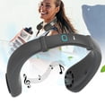 thumbnail image 1 of Cuello Portátil Manos Libres Sin Hojas Colgando Ventilador Deportivo Ventilador Eléctrico Usb Plegable Para Viajes Oficina Camping Scienceny HA047658-01, 1 of 6
