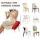 thumbnail image 4 of Almohada de cojín aislante para asiento | Apoyo de calor invernal | 9 Opciones de color | Licra de nylon suave | 40x40x9cm | Salón, dormitorio, comodidad lumbar multiusos, 4 of 6