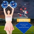 thumbnail image 6 of LINLIN Plastic Cheerleading Poms,Super cute cheerleading pom poms Cheer Dance Pom Pom with Plastic Handle for Team Spirit Sports Dance Cheering Metallic Foil, 6 of 8
