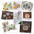 thumbnail image 3 of Kit de artesanía natural Wood Slices TICIOSH, 50 piezas, 6-7 cm, 3 of 7