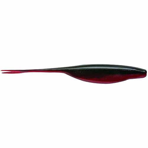 Bass Assassin SWA23304 Bass Shad 4 8 Count Red Shad 