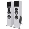 thumbnail image 2 of Rockville TM80W White Powered Home Theater Tower Speakers 8" Sub/Bluetooth/USB, 2 of 10