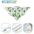 thumbnail image 6 of Dog Bandana 1 Pack,Multicolor Christmas Tree Pattern Bandanas for Dogs,Cat Bandana,Small/ Large Dog Bandana 2 Size,Dog Bandanas Girl Boy, 6 of 6