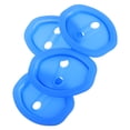 thumbnail image 3 of Miangastore 4pcs Universal Silicone Car Door Lock Protector Cover Thickened Shock Absorption Noise Reduction Door Latch Guard Cover Replacement, 3 of 9
