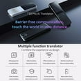 thumbnail image 3 of Smart Voice Translator 137 Multi Languages in Real Time Online Instant Off Line Translation AI Learning Conversion T10 PRO, 3 of 5