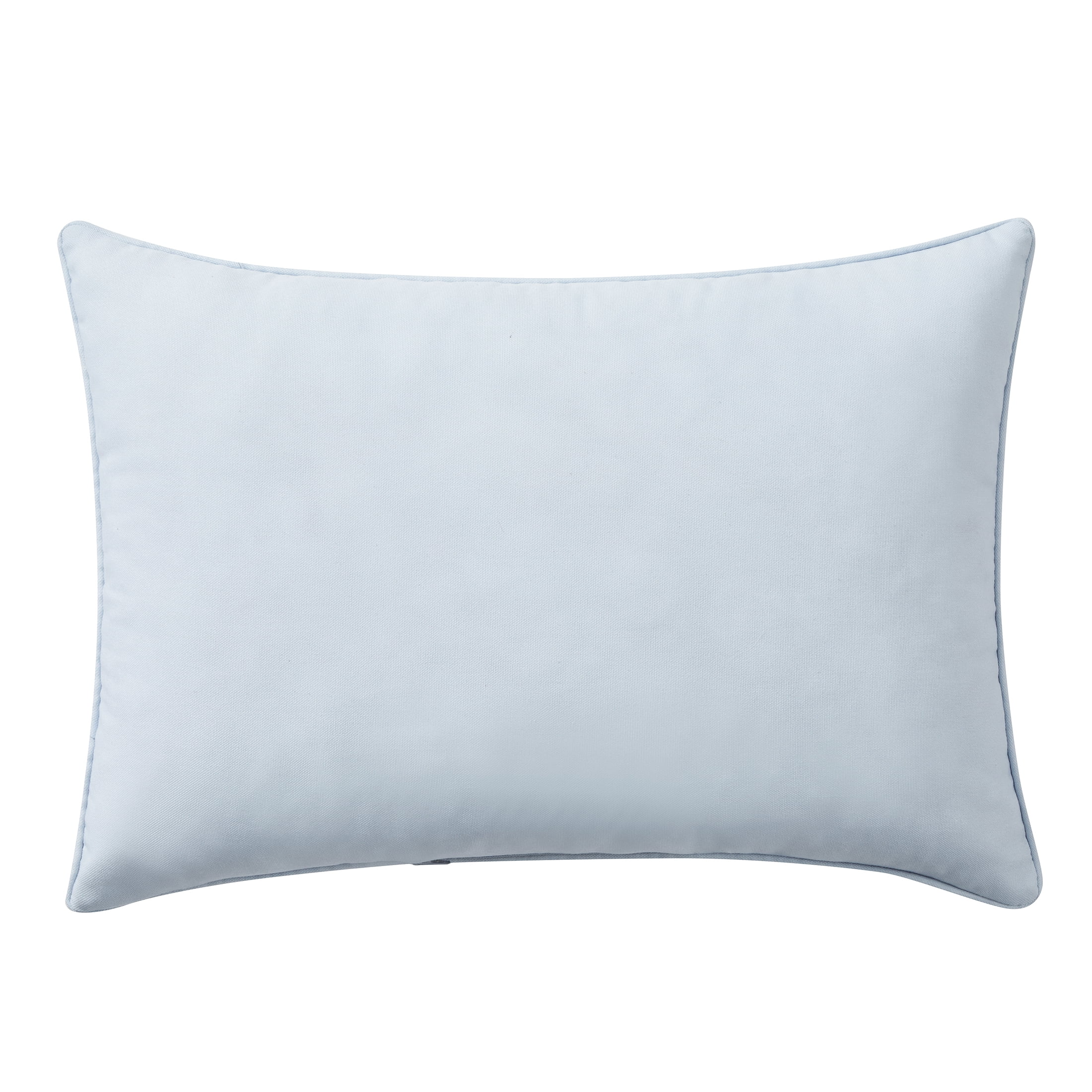 My Texas House Blue Gingham 14" x 20" Outdoor Pillow