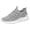 Grey, variant on NOKIO Men's Running Shoes Lightweight Casual Sneakers Fashion Walking Tennis Shoes Breathable Knit Woven Mesh Sports Shoes 𝖫a𝖼e Up Workout Shoes for Back to College
