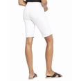 thumbnail image 2 of NYDJ womens  Petite Briella Optic White Short, 18P, 2 of 3