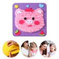 thumbnail image 2 of Bordado Animal Kit Pintura Creativa Artesanía Lana Diy (cerdo), 2 of 9