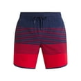thumbnail image 5 of George Men's & Big Men's Dolphin Hem Swim Trunks, 7" Inseam, Size XS-3XL, 5 of 5
