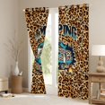 thumbnail image 3 of Erosebridal Leopard Print RV Car Black Out Curtains for Boys Girls,Teens Happy Camping Curtains Pack of 2 (42x63 Each),Microfiber Bedroom Decor, 3 of 6