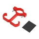 thumbnail image 2 of Gancho delantero para bicicleta, soporte de doble gancho, gancho multifuncional para manillar de patinete eléctrico, para bicicletas y ciclismo. Rojo, 2 of 5