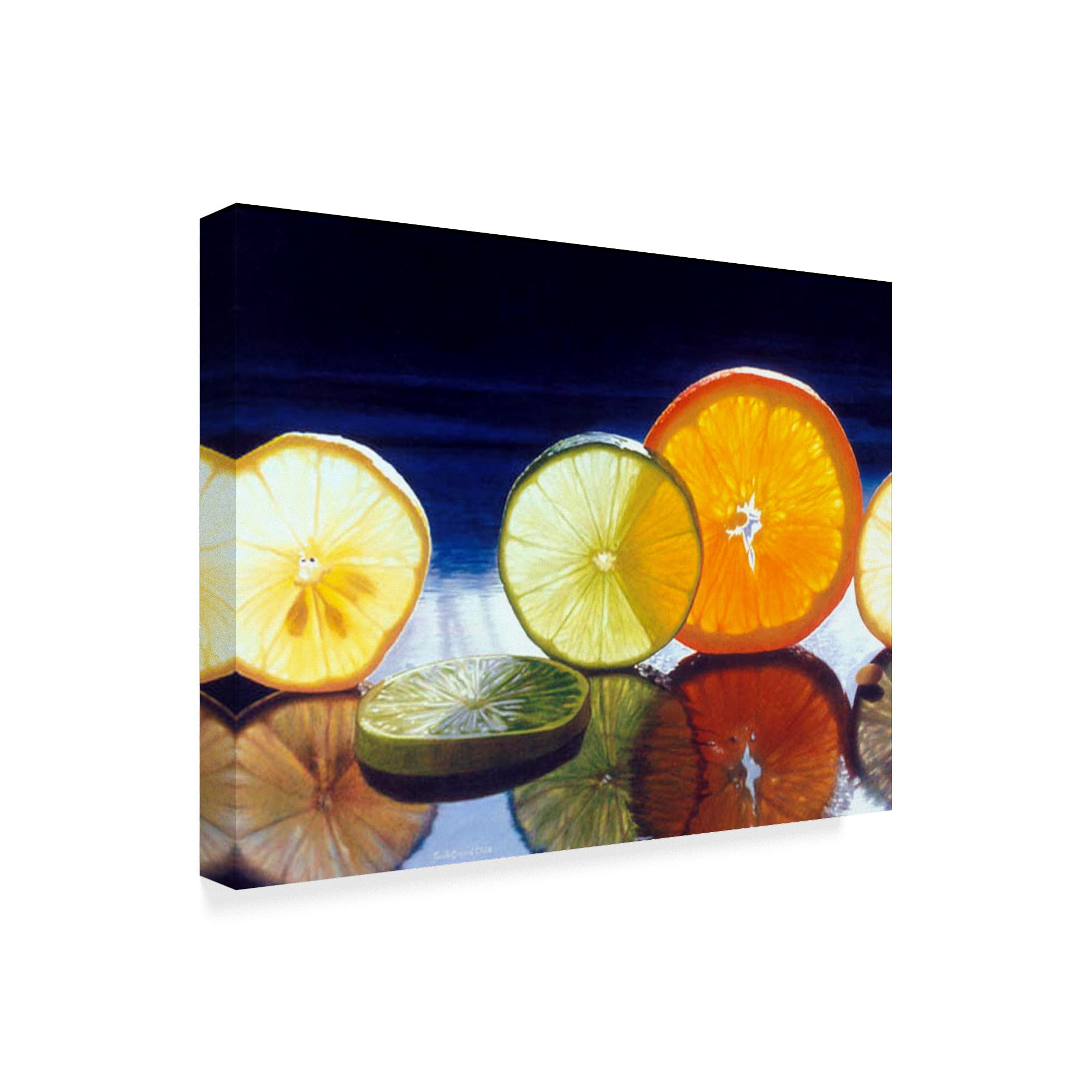 Trademark Fine Art 'Juicy Fruit' Canvas Art by Cecile Baird