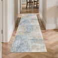 thumbnail image 6 of Washable Runner Rug 2x6 ft Non Slip Soft Low Profile Microfiber Modern Abstract Runner for Entryway, Kitchen, Hallway, Laundry, Bedroom, 6 of 6