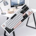 thumbnail image 1 of Teclado para juegos M87 inalámbrico 2,4G teclado inalámbrico Compatible con Bluetooth 4600mAh, 1 of 8