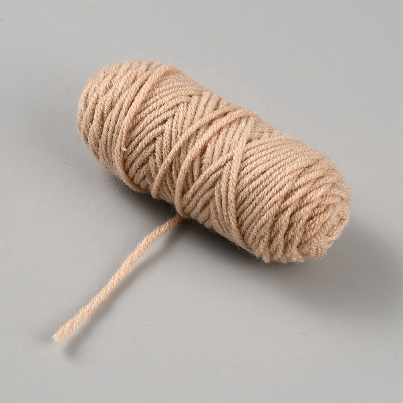 Theme DIY Pumpkin Knitting Kits for Beginners with Thread & Needle Fiber Fillers Instruction Mixed Color 20x14x1.2cm