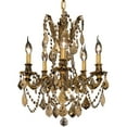 thumbnail image 2 of Elegant Lighting Rosalia 18" 5 Light Elements Crystal Chandelier, 2 of 3