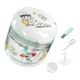 thumbnail image 3 of Caja de ortodoncia jinwen organizador ortopédicos para dentadura postiza nocturna Redondo Blanco, 3 of 8