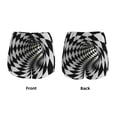 thumbnail image 6 of Goofa 3D Vortex Illusion Printed Women 2 in 1 Running Shorts,Quick Dry Athletic Workout Shorts,High Waisted Athletic Shorts with Liner Pockets-XX-Large, 6 of 9