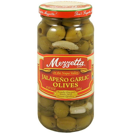 mezzetta garlic olives jalapeno oz pack