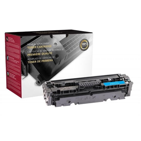 UPC: 0801509370775 | Clover Imaging Remanufactured High Yield Cyan Toner Cartridge for CF411X ( 410X)