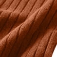thumbnail image 6 of yillto Plus Size Womens Sweaters Long Sleeve Ribbed Knit Lightweight Ruffle Hem Fashion Tunics Tops, 6 of 7