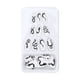 thumbnail image 4 of Uñas postizas artificiales, 24 piezas de uñas postizas de arte, uñas postizas de prensa larga, uñas postizas con llama, diseño revolucionario, 4 of 9
