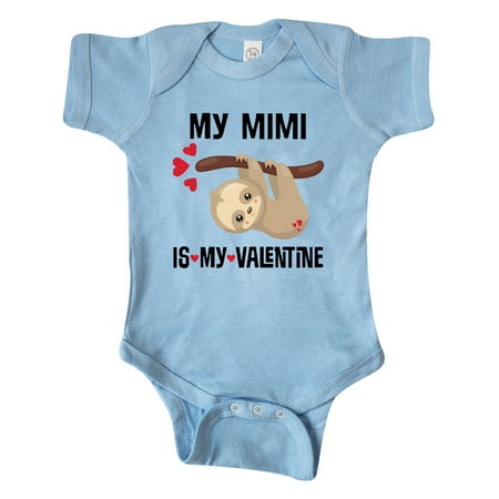 

Inktastic My Mimi Is My Valentine Gift Baby Boy or Baby Girl Bodysuit
