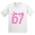 thumbnail image 3 of Inktastic 67 Tween Vibe Youth T-Shirt, 3 of 5