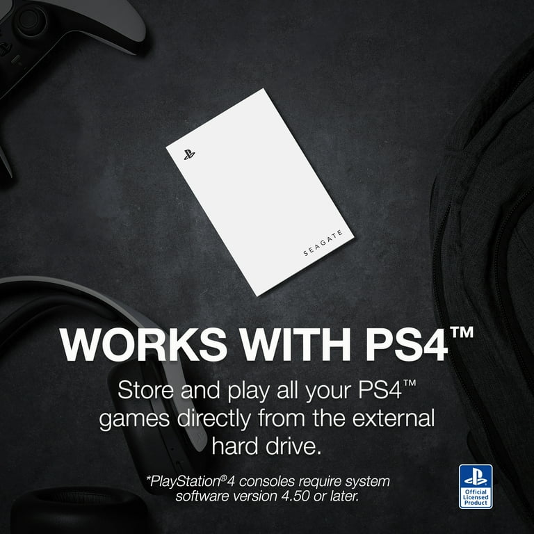 Seagate Game Drive for PS5 5TB External USB 3.0 Portable Hard
