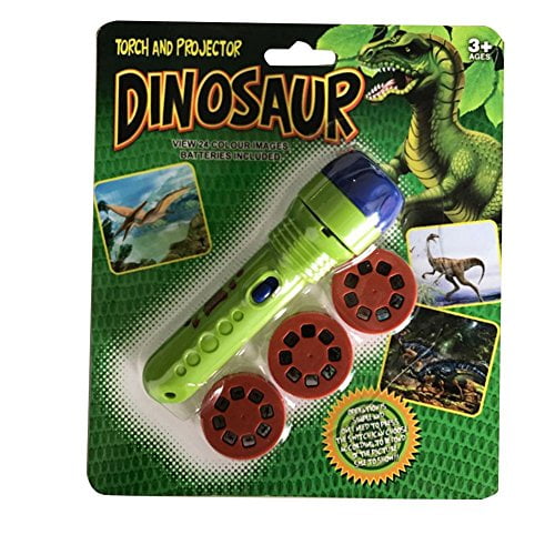 Aneil Projector Flashlight Night Photo Picture Light Bedtime Dinosaur Study Learning Fun Toys for Baby Toddlers