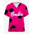 thumbnail image 5 of Uniforme médico estampado de princesa Barbie, accesorios de enfermera para mujer, uniforme clínico, uniforme de trabajo dental, spa veterinario froste, 5 of 5