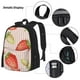 thumbnail image 3 of Disketp Strawberries Mochila Estampada de Gran Capacidad con Lonchera y Estuche, Set de 3 Piezas para Estudiantes, 3 of 7
