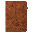 thumbnail image 6 of ELEHOLD Flip Folio Leather Case for iPad 6th/5th Gen/Pro 9.7" (2018/2017/2016),with Card Slots Auto Wake/Sleep Kickstand Function Multi-Functional Protective Shockproof Slim Case -Brown, 6 of 7