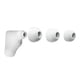 thumbnail image 4 of Auriculares inalámbricos Belkin SoundForm con micrófono, controles táctiles, resistente al agua IPX5 para iPhone 12, Pro, Max, Mini y Galaxy (blanco), 4 of 9