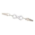 thumbnail image 3 of Alloy Clip Fastener Sweater Brooch Fashionable Cloak Clasps for Shawl Dresses Argent, 3 of 8