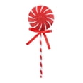 thumbnail image 4 of 5 Pack Lollipop Christmas Tree Ornaments, Candy Cane Peppermint Hanging Pendant Decor, 4 of 4